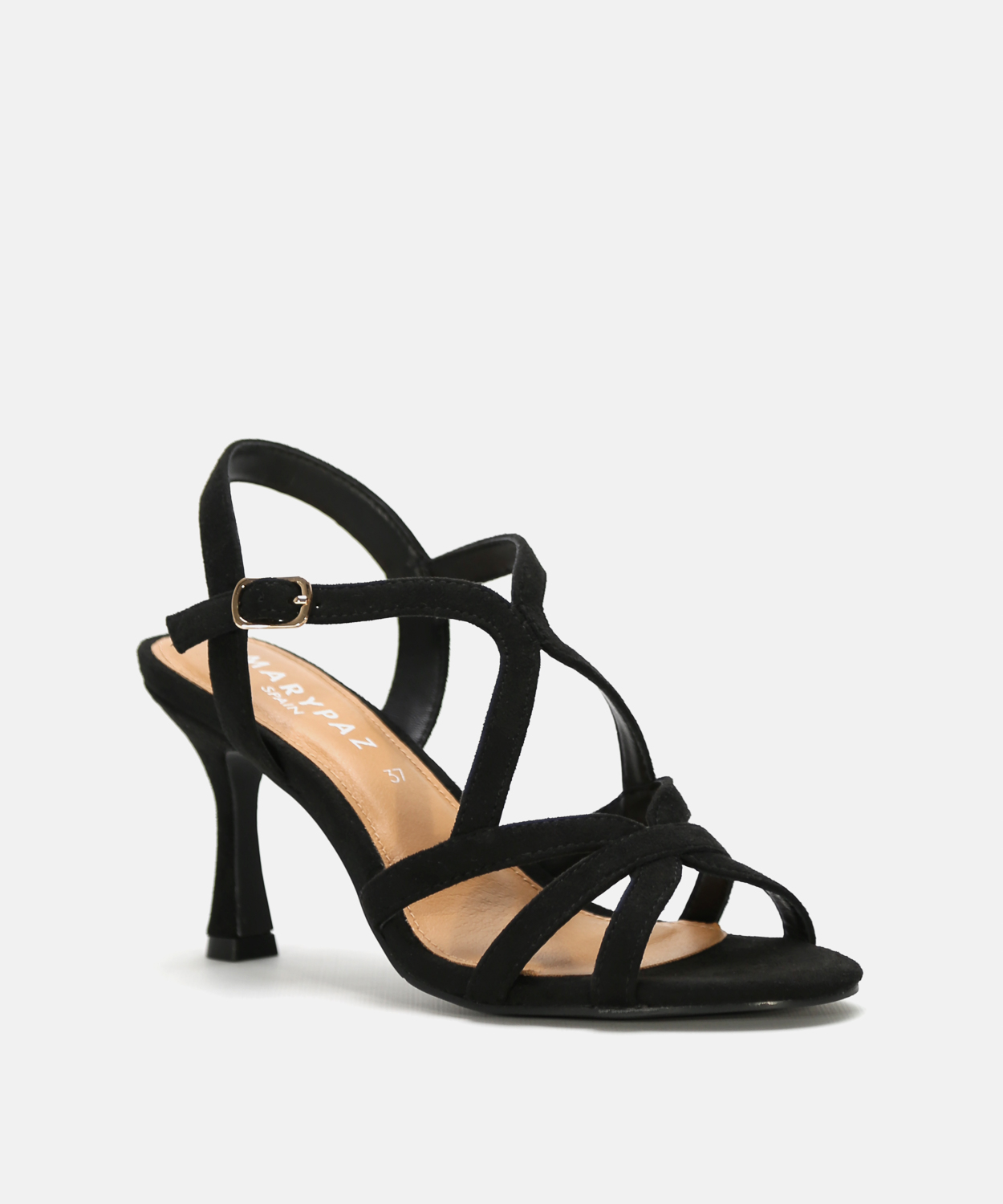 Sandalia tac&oacute;n tiras image number null